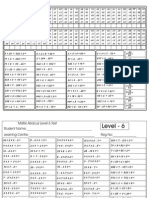 Matrix Abacus Mental Arithmetic Calculations