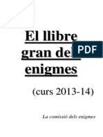 Llibre Gran Dels Enigmes Curs 2013-14