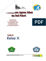 Buku PAI Kls X Kurikulum 2013