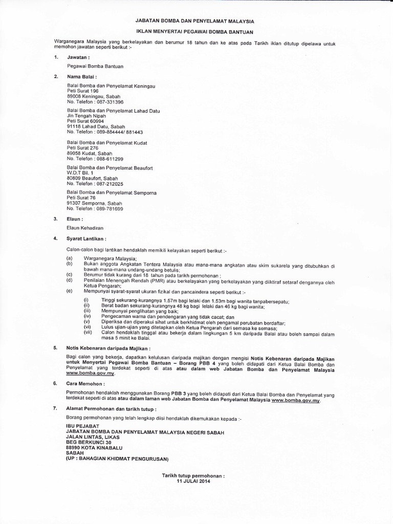 Bomba Bantuan Pdf