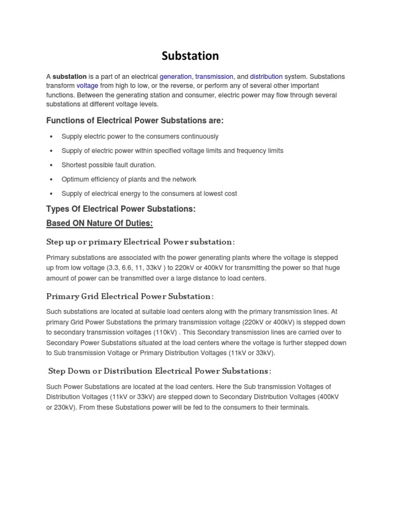 Substation design thesis image