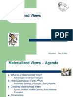 Materialized Views Overview