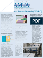 Nanofiltration and Reverse Osmosis (NF/RO) : America's Authority in Membrane Treatment