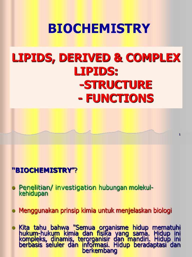 Lipid Structure and Function Overview | PDF | Lipoprotein | High ...