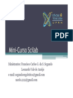 Mini-Curso Scilab - Parte I