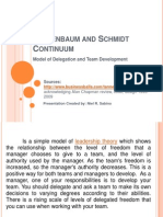 Tannenbaum and Schmidt Continuum