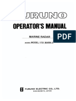 Installation Manual for Marine Radar Model 1731 Mark-3