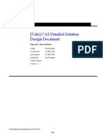 (Yale) CAS Detailed Solution Design Document