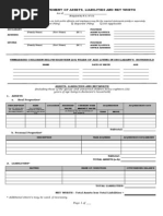 SALN Notarization Guidelines in PAO | PDF | Property | Private Law