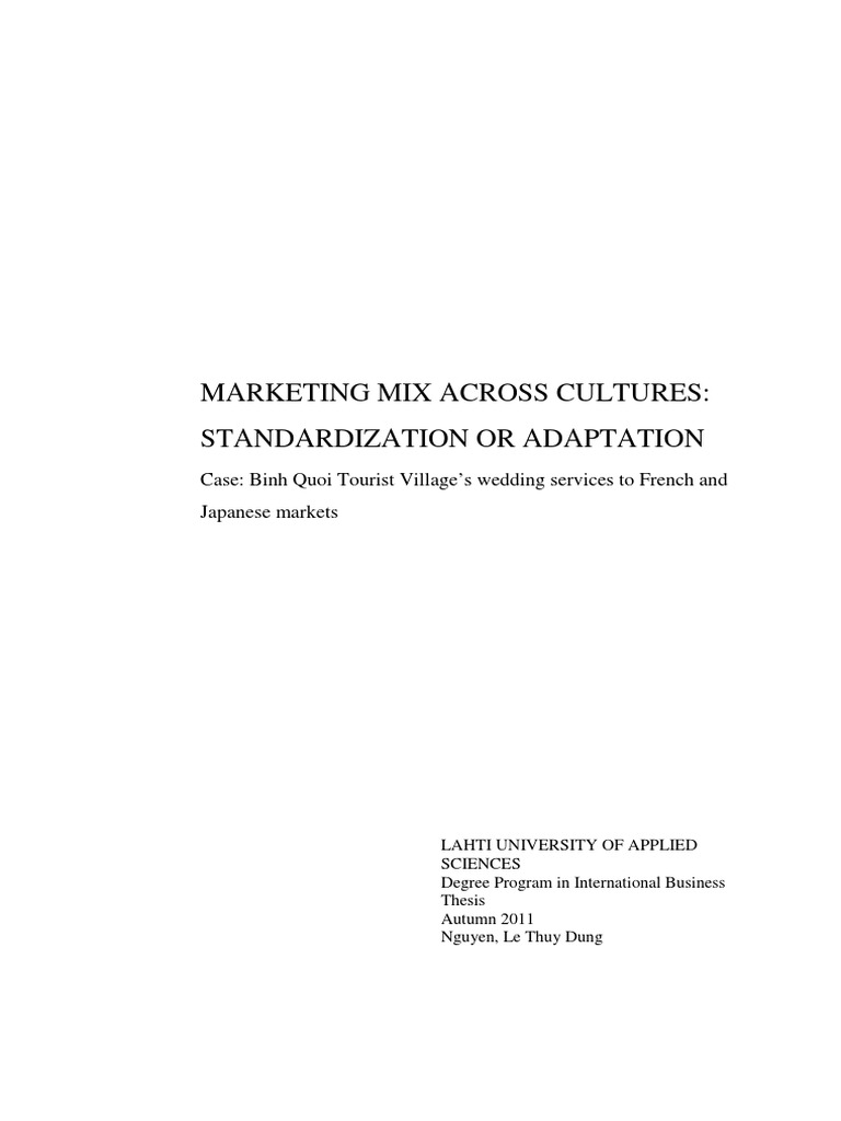 Advantages of adaptation in international marketing picture