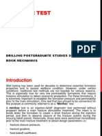 MiniFrac Test Analysis Reveals Formation Properties