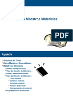 SAP-MM 210 Datos Maestros de Materiales