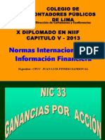 Casos Prácticos - NIC 33 Utilidad Por Acción-2da