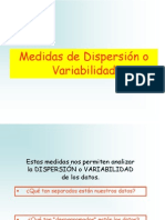 Medidas de Variabilidad