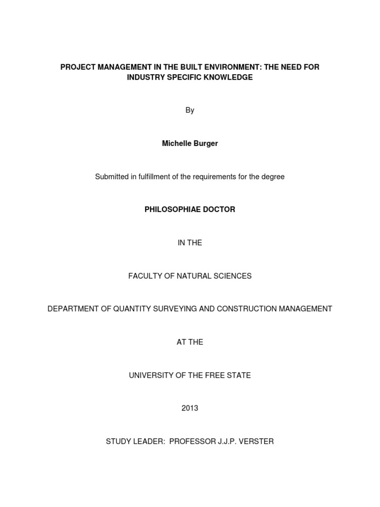 Burger M | PDF | Project Management | Project Manager