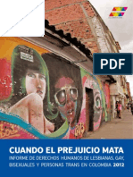 Informe DDHH Lgbt 2012 Colombia Diversa