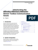 Tips For Troubleshooting The MMA865x/MMA845x/MMA8491 Sensor Toolbox Communication Issues