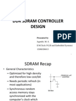 DDR SDRAM controller design and architecture