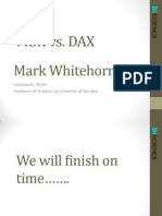 MDX and DAX-compare and Contrast - Mark Whitehorn