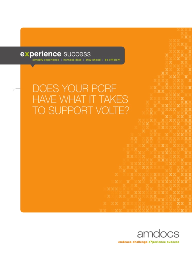 Does Your PCRF Have What It Takes For VoLTE - Whitepaper | PDF | Ip ...
