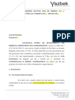 1 Modelo Contestação - Sem Negativação -Jec e Proc Sum (f) - Atlântico 2012