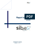 Raport de Activitate 2009 Sibex