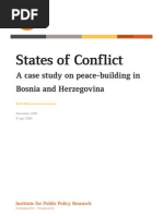 Download States of Conflict A case study on peace-building in Bosnia and Herzegovina by IPPR SN23144981 doc pdf