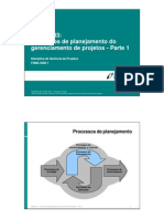 CGP M03 - Processos de Planejamento Do Gerenciamento de Projetos - Parte 1