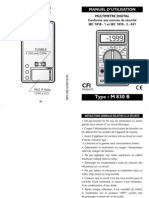 711 - 96 Facom Multimetre PDF, PDF, Électromagnétisme