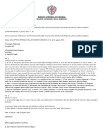 Sardegna - Legge Regionale 2 agosto 2013, n.20