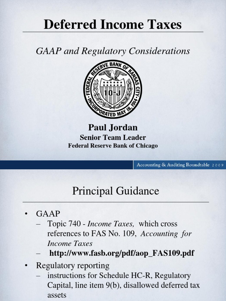 Understanding Deferred Income Taxes | PDF | Deferred Tax | Goodwill ...