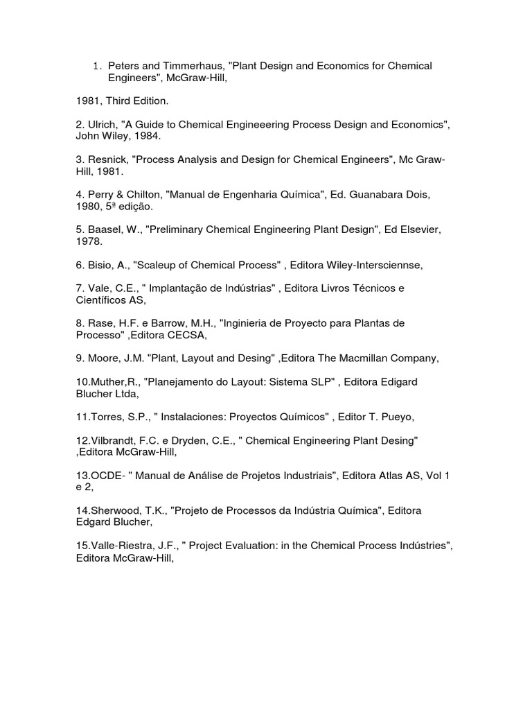 Plant Design and Economics Overview | PDF