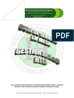 Servicio Mesa - Gestion de A & B PDF