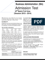 IBA Admission Guide