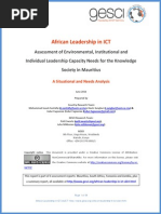 African Leadership in ICT