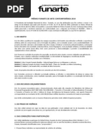 Edital Premio Funarte de Arte Contemporanea 20141