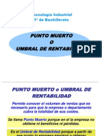 9 Umbral Rentabilidad