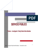 Servicios Publicos - Fundamentos