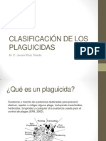 Clasificación de Los Plaguicidas