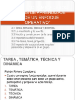 Aprendizaje Enfoque Operativo