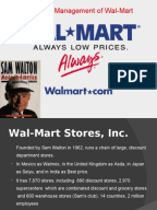 Wal mart case study supply chain management ppt