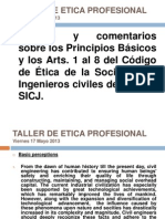 Taller de Etica Profesional Viernes 17-05-13