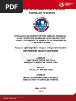 Ruiz Evelyn Manufactura Esbelta Mejora Laboratorio Quimico Analisis Minerales Empresa Comercializadora