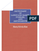 Dictionary of Language Games