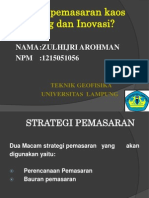 4.Tugas 4_Strategi Pemasaran Kaos Oblong_Zulhijri_1215051056