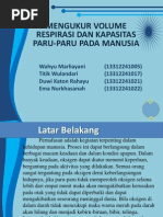 Download Mengukur Volume Respirasi dan Kapasitas Paru-paru pada Manusiapptx by Wahyu Marliyani SN231495520 doc pdf
