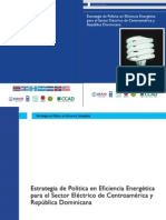 Estrategia de Politica en Eficiencia Energetica para El Sect