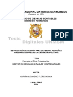 Tesis Metodologia de Gestión de La Pequeña Empresa