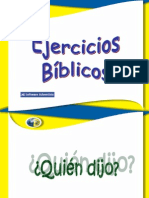 PRESENTACION Ejercicios Biblicos