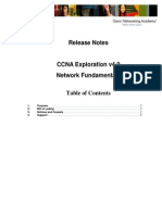 Release Notes CCNA ENetwork v4 0